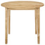 3 Piece Dining Set With Drop Leaf Table And Upholstered Chairs