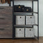 Monica - Walk-In Closet System, Extra Storage Space - Rustic