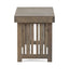 Temptation - Outdoor Foldable Side Table With Slat Design