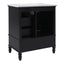 30" Bathroom Vanity With Sink, 3 Drawers, Adjustable Feet