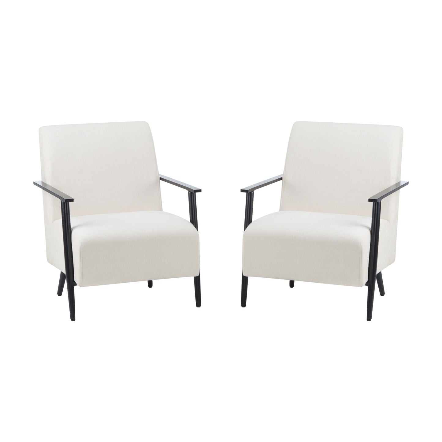 Modern Lounge Chair With Upholstery