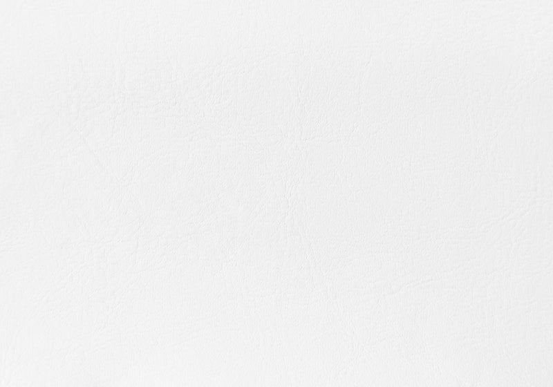 Full Size Headboard Only Upholstered Leather Look - White