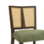 Mid Century Rattan Dining Chair Without Arms Set