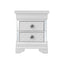 Accent Nightstand - Silver Champagne