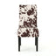 Contemporary Dining Chair With Rubberwood Legs (Set of 2)