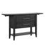 Sable Crest - Drop Leaf Server - Black