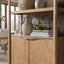 Nolan - Bookcase With Lower Cabinet - Natural