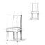Acadian - Parson Dining Chair (Set of 2) - Distressed Black