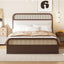 Platform Bed With Trundle And 2 Drawers