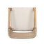 Outdoor Dining Set 1 Table 4 Chairs (Set of 5) - Teak / Beige