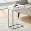 Accent Table, C - Shaped Contemporary & Modern Design