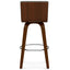 Roland - Upholstered Swivel Counter Height Stool
