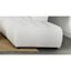 Sunny - Square Upholstered Ottoman - Ivory