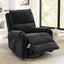 Manual Recliner Massage Chair With Swivel Rocker, 8 Massage Modes, Side Storage Pocket