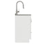 Reed - Deluxe Laundry Cabinet With Pull-Out Faucet And Stainless Steel Sink