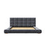 Upholstered Platform Bed Frame With Tufted Headboard