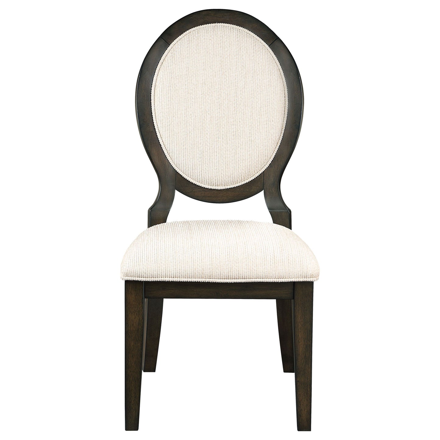 Fulton - Oval Back Dining Side Chair (Set of 2) - Espresso
