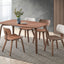 Casson - 5 Piece Dining Room Set - Walnut