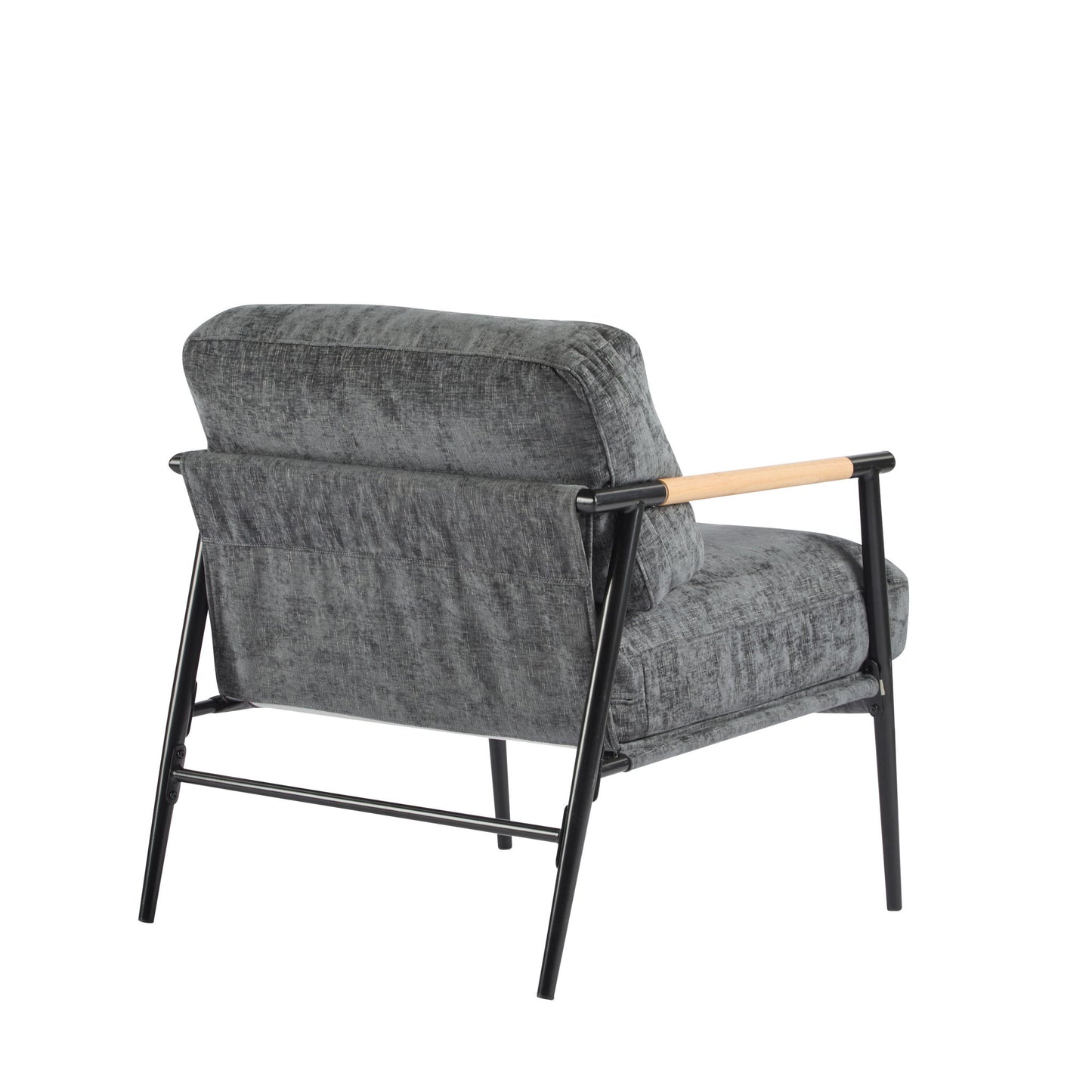 Modern Accent Chair With Cushions, Cozy Seating