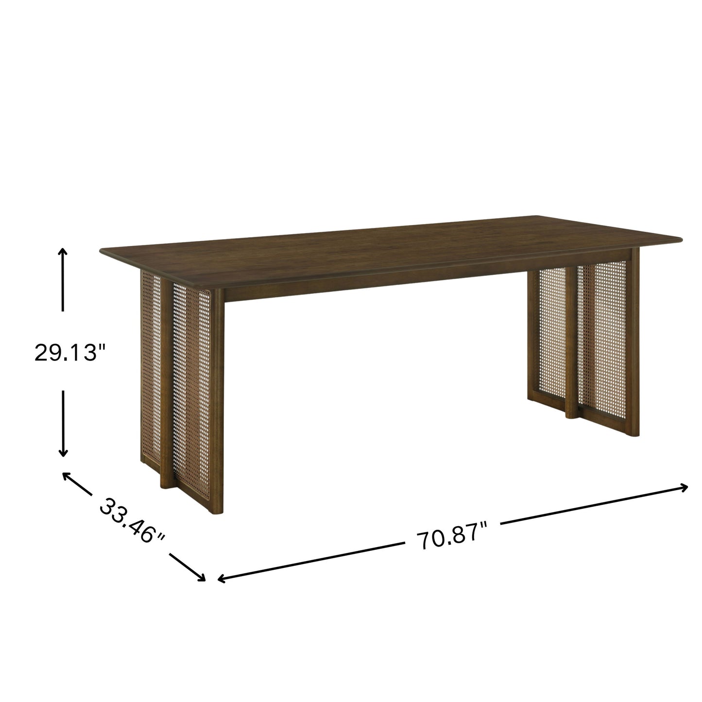 Dining Set, 1 Table & 2 Benches