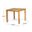 Celestaria - 3 Piece Outdoor Chat Set With Adirondack Chairs, Cushions And Side Table