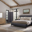 Waterfall Panel Bed & Design Elements
