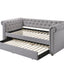 Justice - Twin Daybed With Trundle - Smoke Gray
