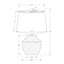 Lighting, Modern Table Lamp, Concrete - Cream