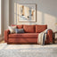 Modern 3 Seater Sofa, Living Room Couch