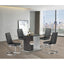 Iris - Dining Table - Gray