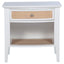 Talia - 1 Drawer Nightstand - White
