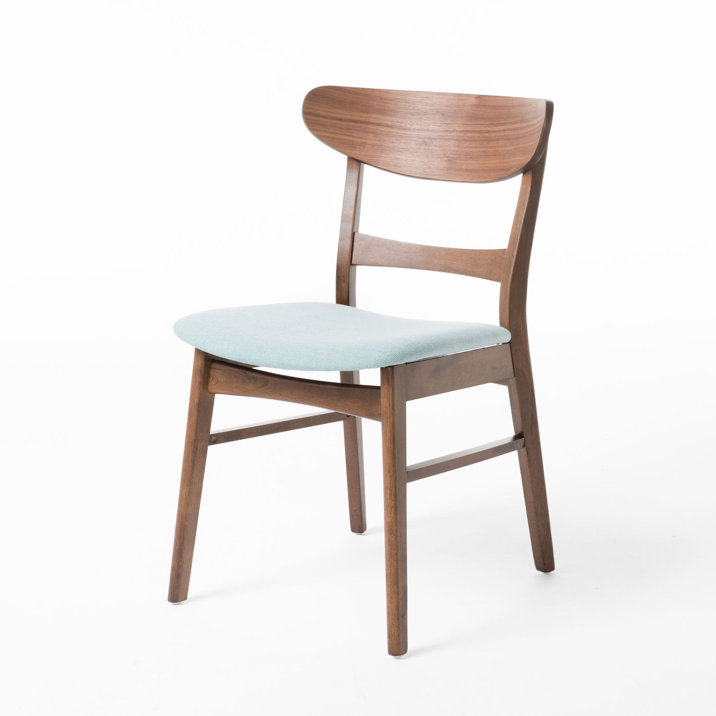 Modern Dining Chairs With Cushioned Seat (Set of 2)