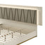 Stanley - Bed With LED Upholstered Headboard