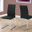 Dining Side Chair, Upholstered For Dining Room, Modern (Set of 2)