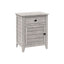 Accent Nightstand, Storage Drawer, Transitional