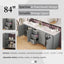 Double Sink Bathroom Vanity With Quartz Countertop