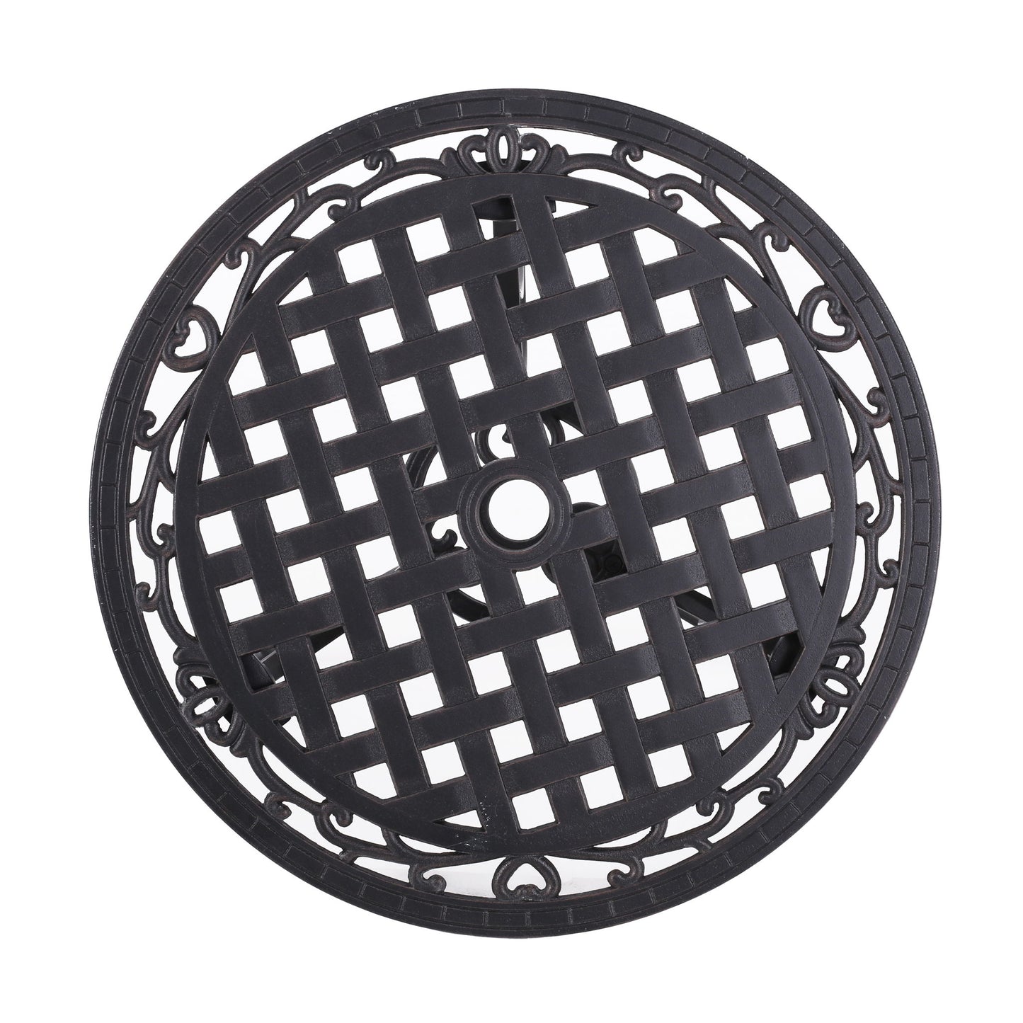 Bono Metal Bistro Set - Black