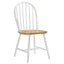 Greer - 5 Piece Dining Set With Drop Down Leaf Table And Curved Back Chairs - White