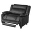 Tufted Design Wide Manual Recliner Chair