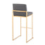 Fuji - Contemporary Design High Back Barstool