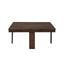 Paxton - 5 Piece Living Room Set (Storage Coffee Table With 4 Tuck-In Ottomans) - Dark Brown