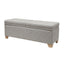 Soft Close Upholstered Storage Bench, Convenient Design