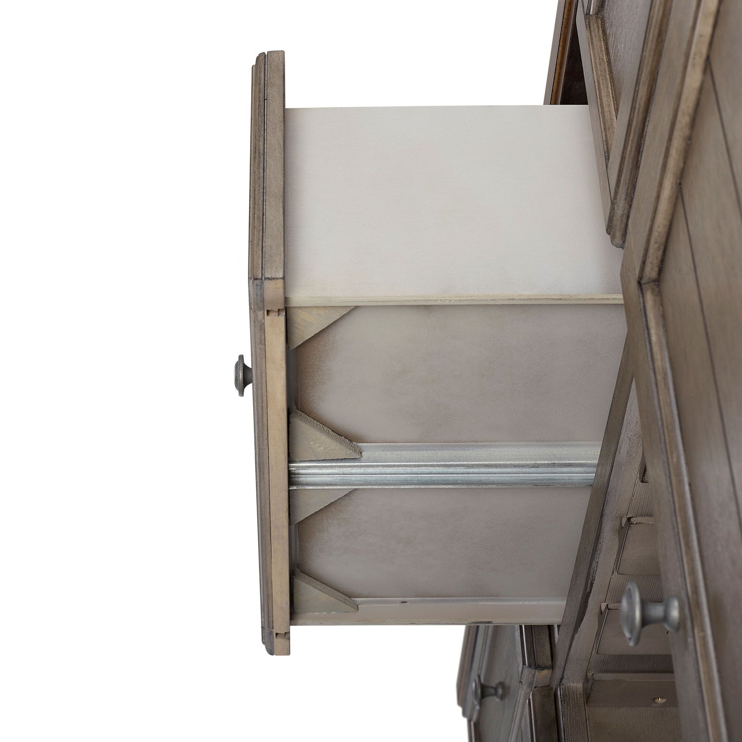 Rustic 2 Tone Sever With Powerpack - Gray
