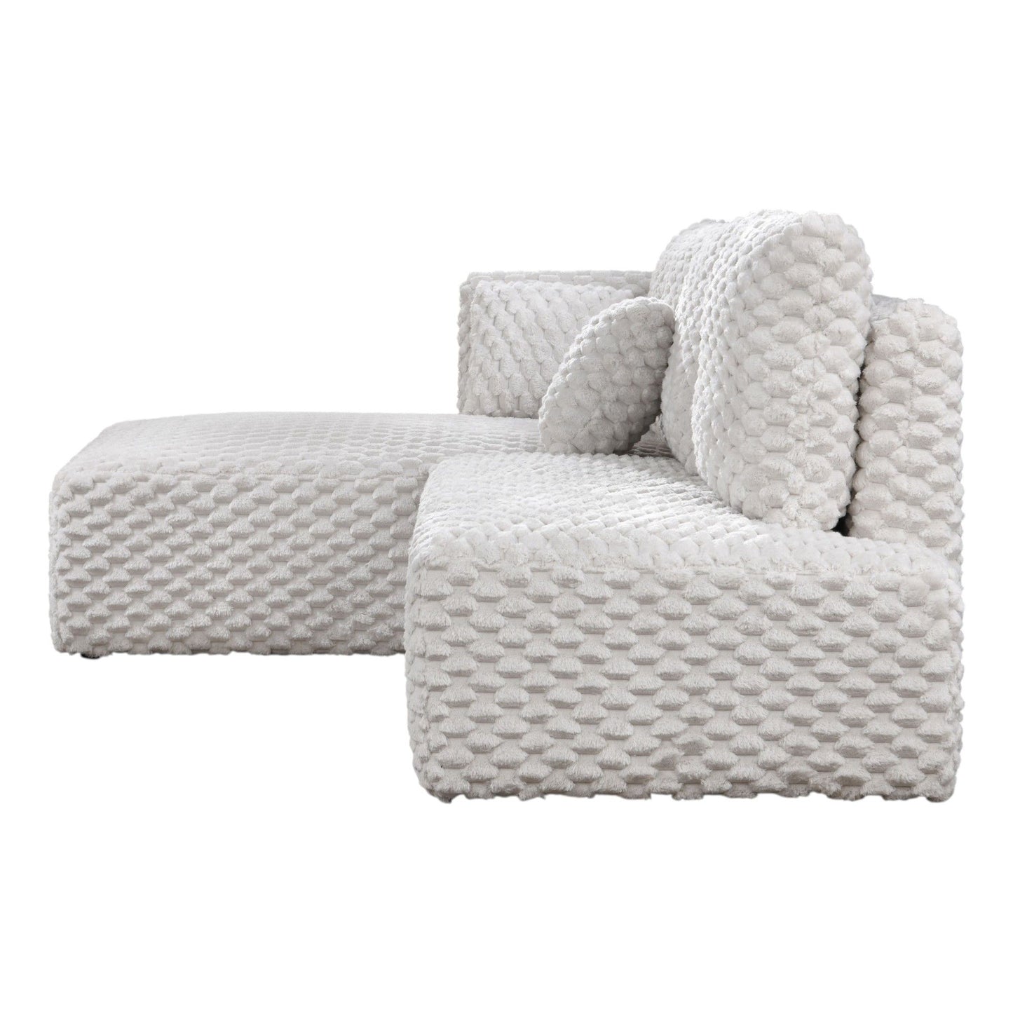 Manya - Sectional Sofa - Ivory