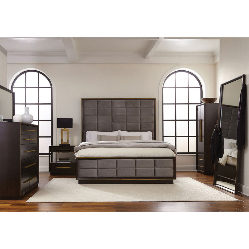 Prescott - Floor Mirror With Full Length Reflection - Brown