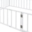 Metal Floor Bed Frame With Fence And Door