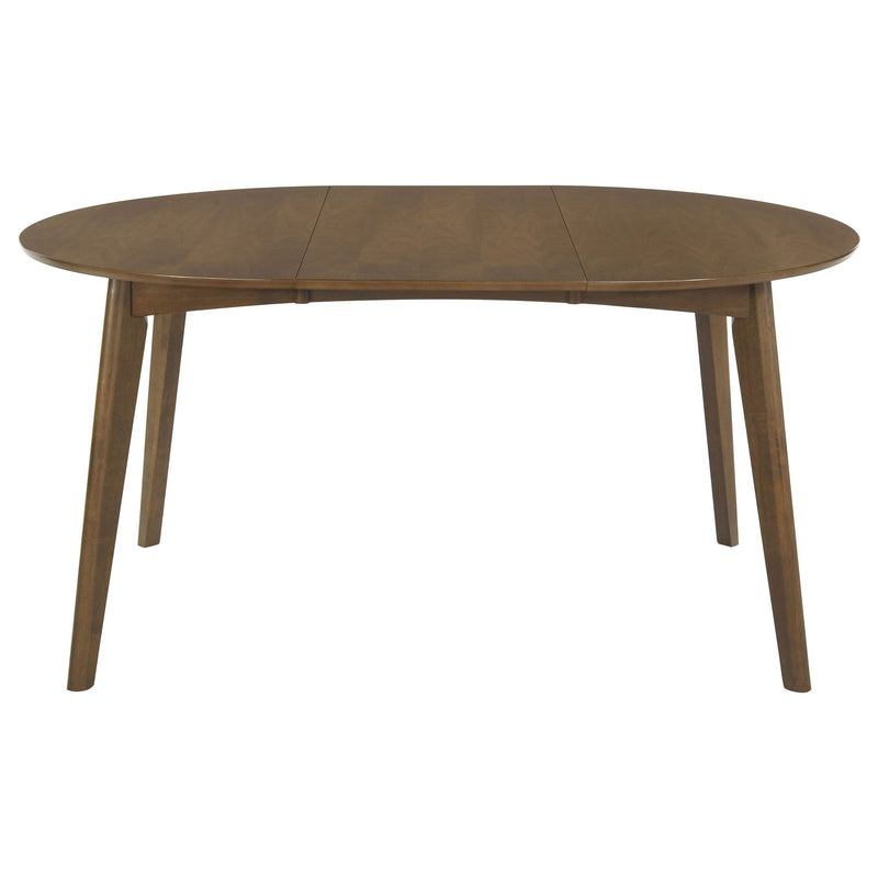 Linnea - 5 Piece Dining Set With Chairs - Dark Walnut