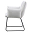 Donica - Upholstered Dining Arm Chair (Set of 2) - Light Gray