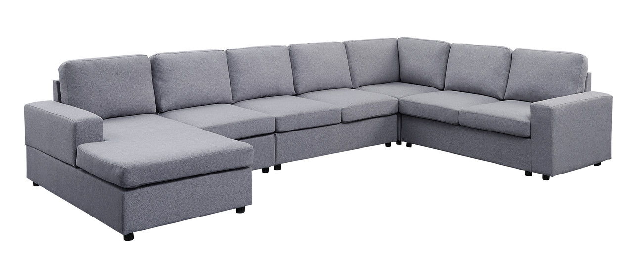 Tifton - 7 Seat Reversible Modular Sectional Sofa Chaise