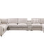 Celine - Fabric Corner Sectional Sofa With Right-Facing Chaise, Cupholders, And Charging Ports